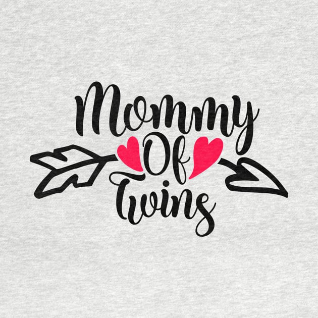 Mommy Of Twins by Coral Graphics